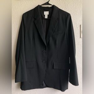 Black Oversized Blazer